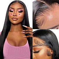 Jessica Hair 13X4 Lace Front Human Hair Wigs Straight Hair Glueless Wigs For Black Women Nature Color Wigs Pre Plucked With Baby