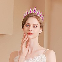 Kamirola Tiaras Crown For Women Crystal Headbands For Bridalwedding And Party Prom Pageant Partygothic Halloween Costumes Fo