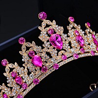 Kamirola Tiaras Crown For Women Crystal Headbands For Bridalwedding And Party Prom Pageant Partygothic Halloween Costumes Fo