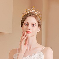 Kamirola Crown For Women Wedding Tiara For Women Queen Crown Crystal Tiara Crown Wedding Tiaras For Bridalwedding Prom Pagean