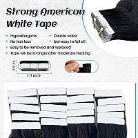 Body Wave Tape In Hair Extensions Human Hair Black Women Curly Tape Ins For Black Women Human Hair Body Wave Tape In Hair Extens