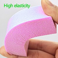 20 Pcs Nail Buffer Blocks With 4 Sides 120 Grit Professional Pedicure Manicure Buffer Kits Pink