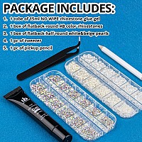 Nail Art Rhinestone Glue Gel2 Boxes Flatback Gems Accessories Kit 1 Tube Of 15Ml Rhinestone Gel Glueuvled Neededround Ab G