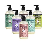 Mrs Meyers Clean Day Liquid Hand Soap Bottle 125 Fl Oz Pack Of 6 Variety Pack