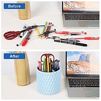 Makeup Brush Holder Organizer 360 Rotating Multifunctional Pen Holder For Deskmultipurpose Desktop Stationary Organizerstor