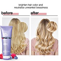 Milkshake Silver Shine Purple Conditioner For Blonde Hair Blonde Toner For Brassy Hair 17 Fl Oz