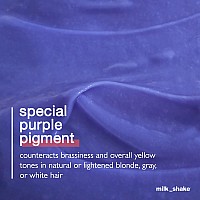 Milkshake Silver Shine Purple Conditioner For Blonde Hair Blonde Toner For Brassy Hair 17 Fl Oz