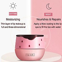 2Pcs Bee Lip Balm Honey Pot Honey Strawberry Lip Balm Moisturizing Lip Sleep Mask With Stick Hydrating Prevention Dry And C