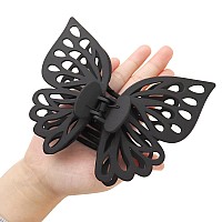 WACHLL Butterfly Hair Clips/ Claw Hair Clips for Women for Thick Hair Matte Medium Hair Clips (3Pcs)