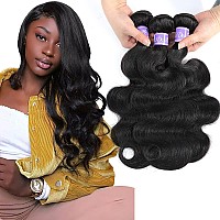 Udesire 12A Brazilian Body Wave Bundles 18 20 20 Inch Human Hair 3 Bundles Unprocessed 100 Virgin Body Wave Human Hair Weave