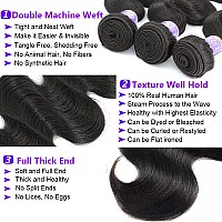 Udesire 12A Brazilian Body Wave Bundles 18 20 20 Inch Human Hair 3 Bundles Unprocessed 100 Virgin Body Wave Human Hair Weave