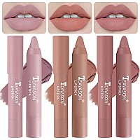 3 Colors Liquid Matte Lipstick Set Velvet Air Moisture Smooth Crayon Nude Lipstickultimate Nourishing Lipstick 24 Hour Long La