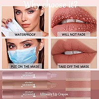 3 Colors Liquid Matte Lipstick Set Velvet Air Moisture Smooth Crayon Nude Lipstickultimate Nourishing Lipstick 24 Hour Long La