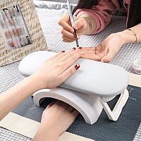 Nail Arm Rest Cushion Professional Adjustable Nail Hand Rest Stand Arm Rest For Acrylic Nails Cushion Hand Holder Hand Pillow