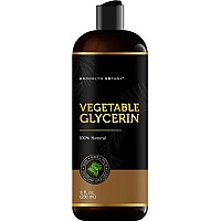 Brooklyn Botany Vegetable Glycerin 8 Fl Oz Pure Vegetable Glycerin Body Oil Hair Oil Skin Moisturizer Carrier Oil For Esse