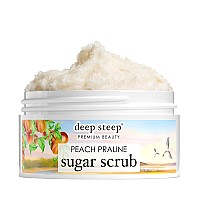 Deep Steep Sugar Scrub 8Oz Peach Praline Charleston Collection