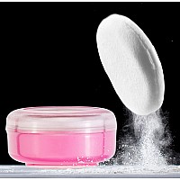 Rneu Body Powder For Women With Powder Puff 100 Talcfree Elegant Rose Petals Scented Dusting Powder After Bath For Soft Sk