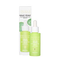 Pacifica Beauty Kale Yeah Redness Rehab Serum Reduce Redness Minimize Pore Size Oily Skin Control Niacinamide Pea Protein