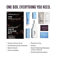 Madison Reed Radiant Hair Color Kit Darkest Mahogany Brown For 100 Gray Coverage Ammoniafree 4Nmg Bolzano Brown Permanent