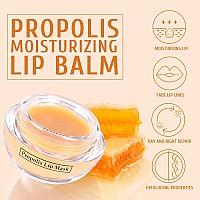 Freeorr 4Pcs Honey Lip Mask Pot Moisturizing Honey Lip Masks