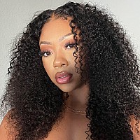 Isee Hair Hd Lace Front Wigs Human Hair Kinky Curly Wigs Wear Go Glueless Lace Wigs For Women No Glue 4X6 Lace Pre Cut Wig Hum