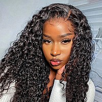 Isee Hair Water Wave Hd Lace Front Wig Wear Go Glueless Lace Wigs For Women No Glue 4X6 Lace Pre Cut Wig Human Hair Wigs Trans