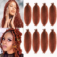 12 Inch Preseparated Springy Afro Twist Hair 8 Packs Prefluffy Natural Curls Are Perfect For Marley Crochet Hair Suitable For