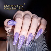 Burano Reflective Glitter Gel Polish 73Ml Sparkly Shiny Disco Gel Polish Holographic Glitters Gel Polish Nail Art Manicure Sa