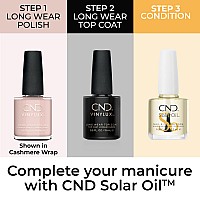 Cnd Vinylux Longwear Nude Nail Polish Gellike Shine Chip Resistant Color We Want Mauve 05 Fl Oz