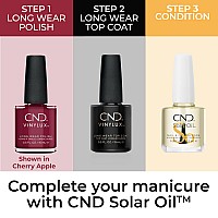 Cnd Vinylux Longwear Red Nail Polish Gellike Shine Chip Resistant Color Rosemance 05 Fl Oz