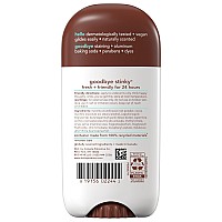 Hello Sweet Coconut Deodorant With Shea Butter For Women Men Aluminum Free Baking Soda Free Parabens Free 24 Hour Odor Pro