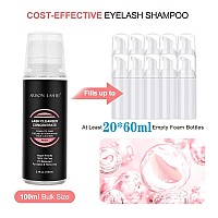 Eyelash Cleanser Concentrate 100Ml Lash Extensions Shampoo Natural Foaming Cleanser Diy Nonlrritating Wash For Extensions Lashe