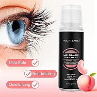 Eyelash Cleanser Concentrate 100Ml Lash Extensions Shampoo Natural Foaming Cleanser Diy Nonlrritating Wash For Extensions Lashe