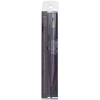 Pana Pure Kolinsky Hair Acrylic Nail Brush Round Shape Black Ferrule With Purple Wood Handle Size 10