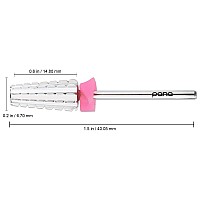 Pana 332 Shank 5In1 Nail Carbide Bit Triple Coarse 3X Coarse Grit Silver Two Way Rotate Use For Both Left And Right