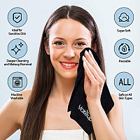 Orighty Makeup Remover Wash Cloths Super Soft Quick Dry Microfiber Face Towel Absorbent Washcloths For Cleansing Fingertip