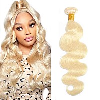 613 Blonde Bundles Human Hair 20 Inch 12A Grade 613 Body Wave Bundles 100 Unprocessed Brazilian Virgin Human Hair Bundles 1 Bun