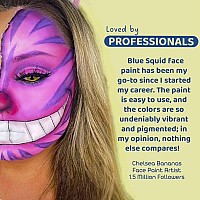 Blue Squid Pro Face Paint Classic Tan 30Gm Professional Water Based Single Cake Face Body Paint Makeup Supplies For Adult