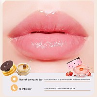 Strawberry Honey Lip Balm Vitamin E Lip Masks Moisturizing Propolis Sleeping Lip Mask Effective Reduces Lip Lines Preventi