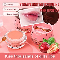 Strawberry Honey Lip Balm Vitamin E Lip Masks Moisturizing Propolis Sleeping Lip Mask Effective Reduces Lip Lines Preventi