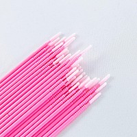 Ilaesh 200 Pcs Micro Brushes Microswabs For Eyelash Extensions Applicators Brush For Lash Mascara Wand Eye Dental Lashes