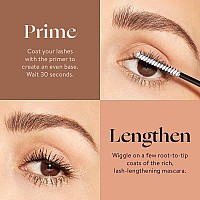 Honest Beauty 2In1 Extreme Length Mascara Lash Primer 3Pack Ewg Verified Cruelty Free 027 Fl Oz Each Pack Of 3