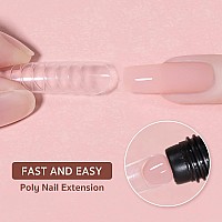 Gaoy Poly Gel 60G Nail Extension Gel Light Pink Builder Gel Nail Enhancement Gel For Beginner Professional Nail Art Salon Di