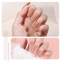 Gaoy Poly Gel 60G Nail Extension Gel Natural Nude Builder Gel Nail Enhancement Gel For Beginner Professional Nail Art Salon