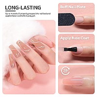 Gaoy Poly Gel 60G Nail Extension Gel Natural Nude Builder Gel Nail Enhancement Gel For Beginner Professional Nail Art Salon