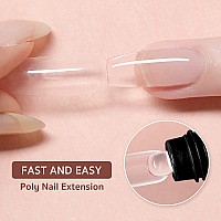 Gaoy Poly Gel 60G Nail Extension Gel Clear Builder Gel Nail Enhancement Gel For Beginner Professional Nail Art Salon Diy At