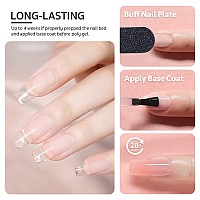 Gaoy Poly Gel 60G Nail Extension Gel Clear Builder Gel Nail Enhancement Gel For Beginner Professional Nail Art Salon Diy At