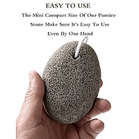 2Pcs Natural Foot Pumice Stone For Feet Borogo Lava Pedicure Tools Hard Skin Callus Remover For Feet And Hands Remove Dead Sk