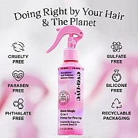 Eva Nyc Mane Magic 10In1 Hair Primer For Fine Hair Heat Protectant Strengthening Nourishing Styling Product With Sunflower