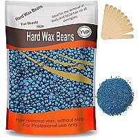 Hard Wax Beads for Hair Removal, Yovanpur Wax Beads for Brazilian Waxing, Waxing Beans for Sensitive Skin, Face Eyebrow Back Chest Legs At Home Pearl Wax Beads, 300g (10 Oz)/bag with 10pcs Wax Sticks(Dark Green)